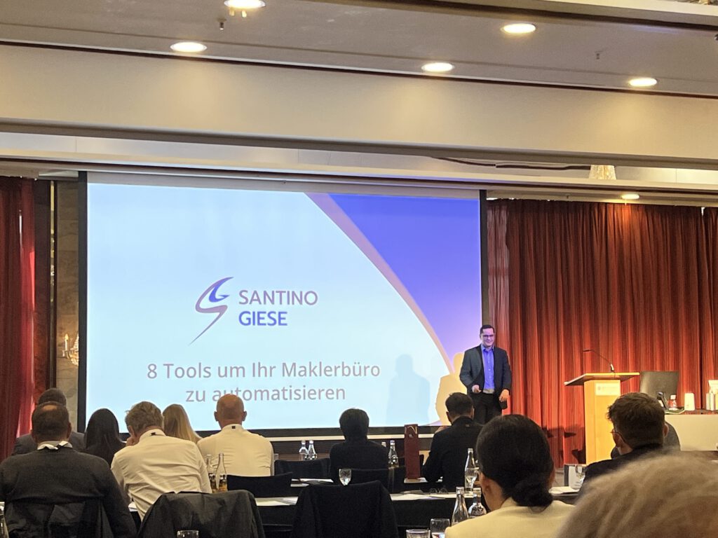 Santino Vortrag Makler